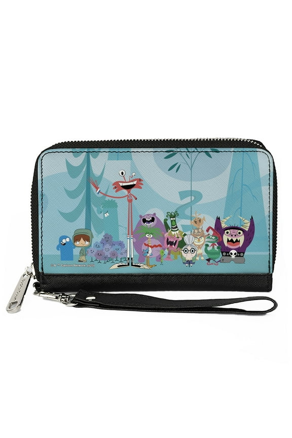 Warner Bros. Animation Wallet, Zip Around, Fosters Home For Imaginary Friends Group Pose Blues, Vegan Leather