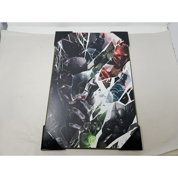 Warner Bros Batman Who Laughs & The Dark Knights Wall Art