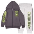 thumbnail image 1 of Warner Bros Beetlejuice Boys Matching Sets Pullover Hoodie and Pants Fleece Set for Boys 2 Piece Bundle with Graphic Print (Size 4-12), 1 of 13
