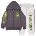thumbnail image 1 of Warner Bros Beetlejuice Halloween Costume Layering Fleece Hoodie and Pants Set (Little and Big Boys), 2-Piece Sizes 4-12, 1 of 13
