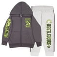 thumbnail image 1 of Warner Bros Beetlejuice Boys Matching Sets Pullover Hoodie and Pants Fleece Set for Boys 2 Piece Bundle with Graphic Print (Size 4-12), 1 of 14