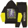 thumbnail image 1 of Warner Bros Beetlejuice Boys Matching Sets Pullover Hoodie and Pants Fleece Set for Boys 2 Piece Bundle with Graphic Print (Size 4-12), 1 of 9