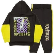 STAR WARS Warner Bros Beetlejuice Boys Matching Sets Pullover Hoodie and Pants Fleece Set for Boys 2 Piece Bundle with Graphic Print (Size 4-12)