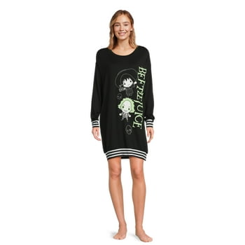 Warner Bros. Beetlejuice Women's Sleepshirt, Sizes XS-3X