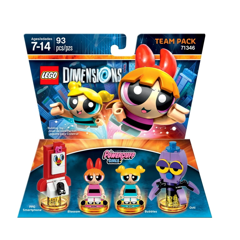 Lego Dimensions Powerpuff Girls Team Pack: Playset with Figurines