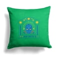 thumbnail image 1 of Warner Bros Blue Beetle Symbiotic Host Kids Printed Throw Pillow, 18 x 18 inches, 1 of 3