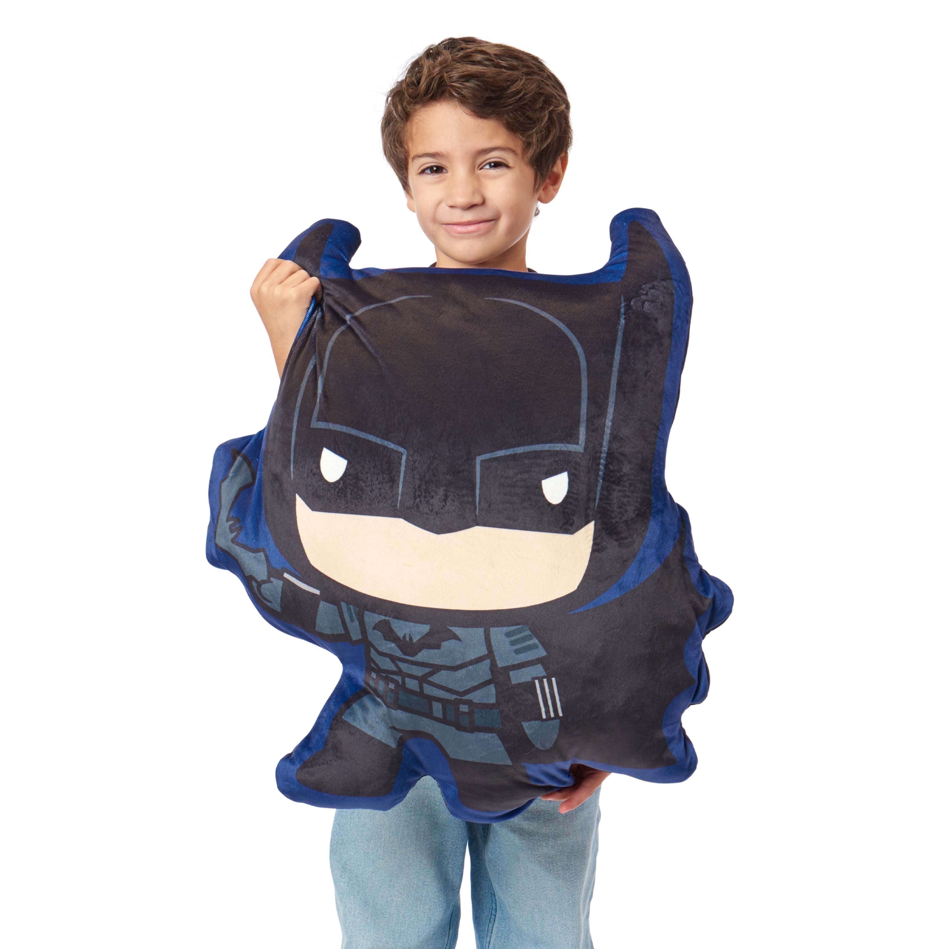 Warner Bros Caped Crusader Cloud Pal Pillow, 23 x 12 inches