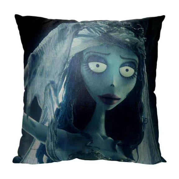 Warner Bros Corpse Bride Behind The Veil Kids Printed Throw Pillow