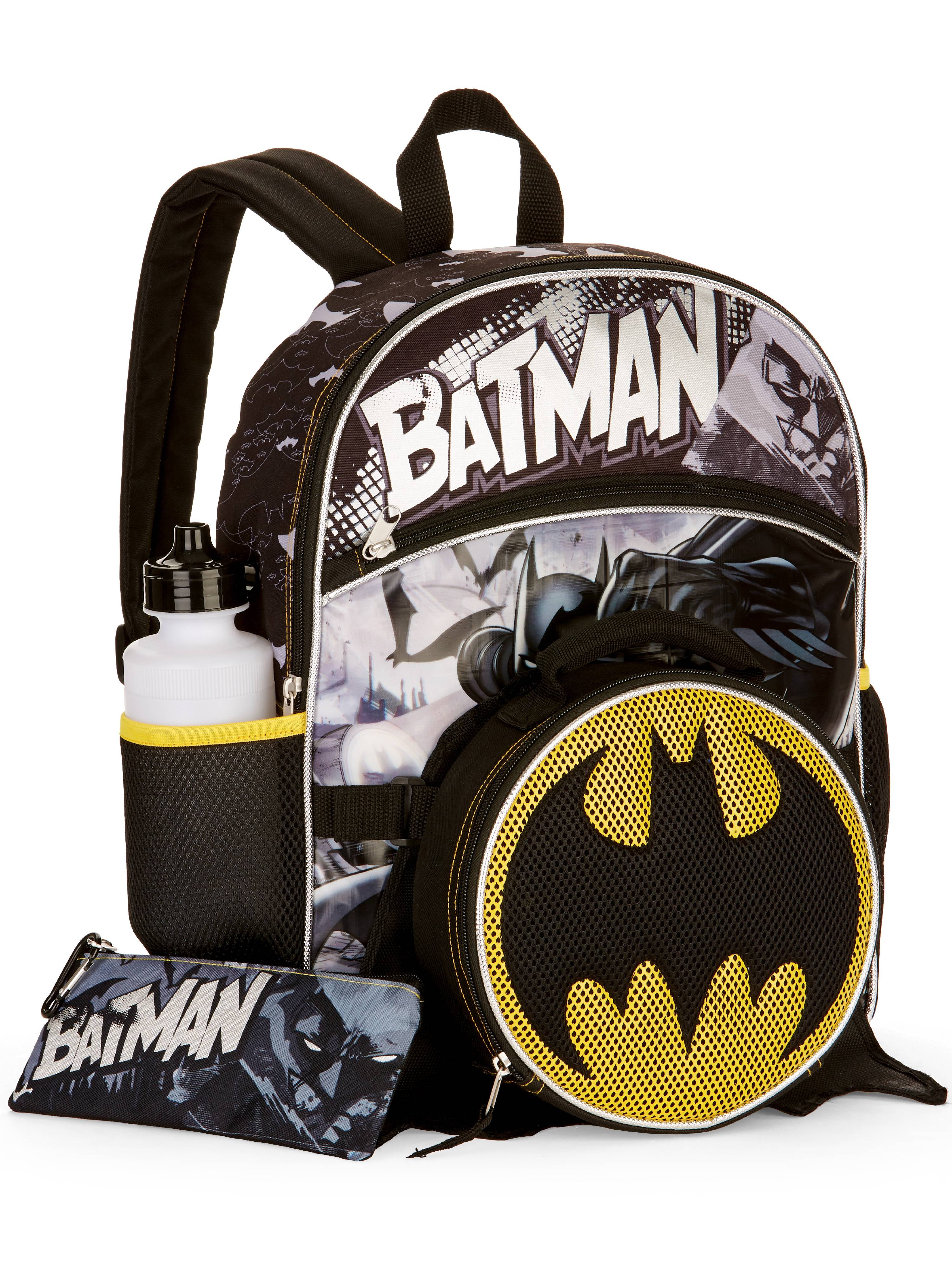 Bags | Dc Comics Batman All Over Print Faux Leather Mini Backpack Bag With  Coin Purse | Poshmark