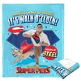 thumbnail image 1 of Warner Bros DC Superpets Walk O Clock Kids Silk Touch Throw Blanket, 1 of 5