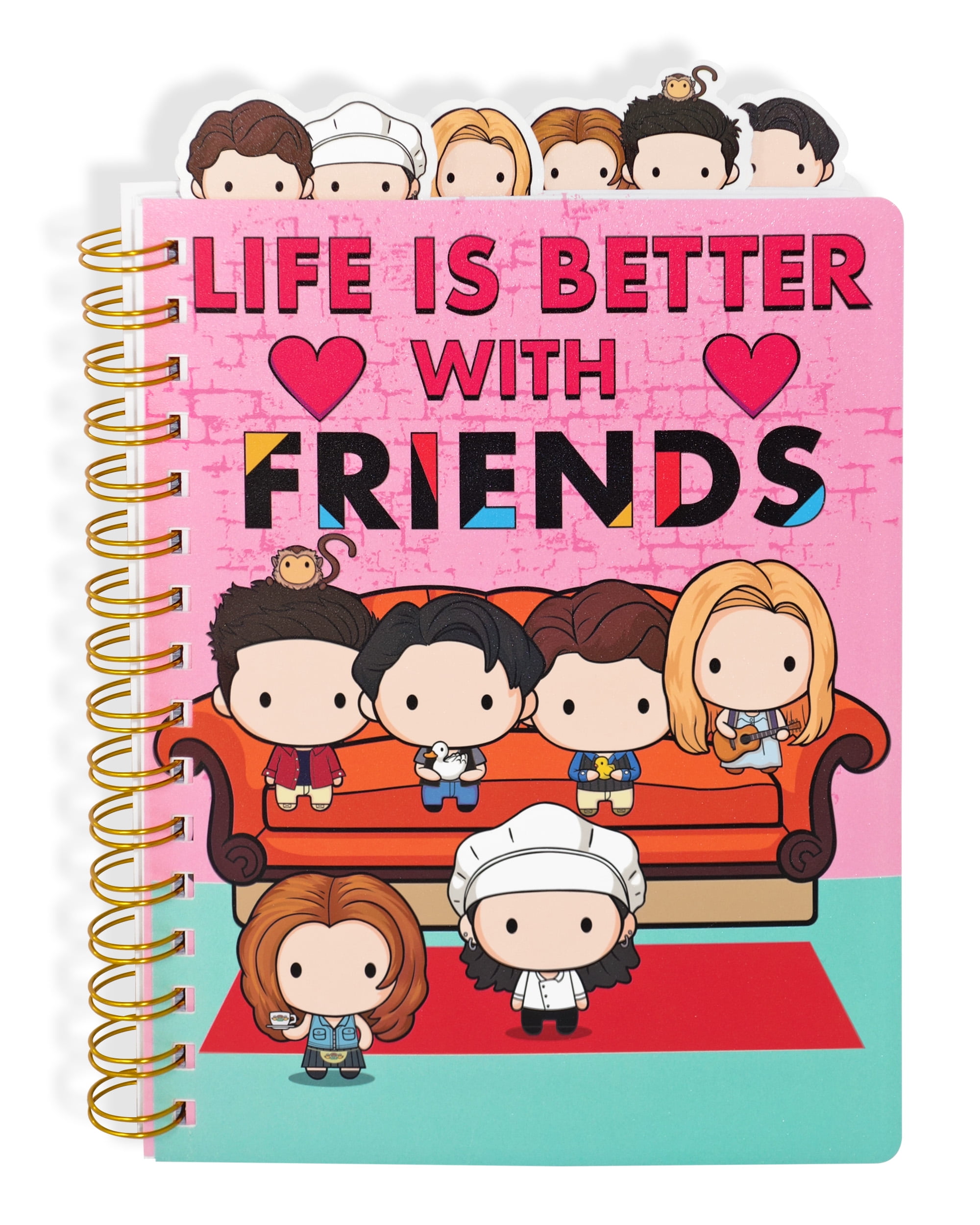 Warner Bros. Friends 1000ct Planner Sticker Book