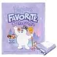 thumbnail image 1 of Warner Bros Frosty The Snowman Everyones Favorite Snowman Kids Silk Touch Throw Blanket, 1 of 5