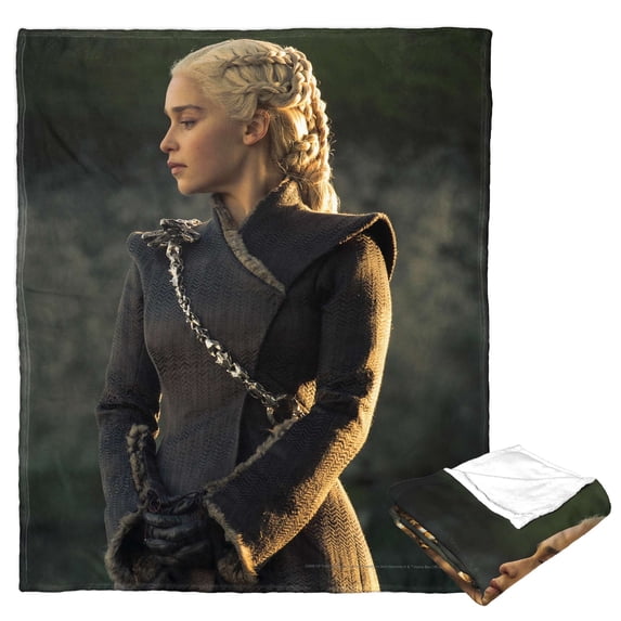 Warner Bros Game Of Thrones Queen Daenerys Kids Silk Touch Throw Blanket