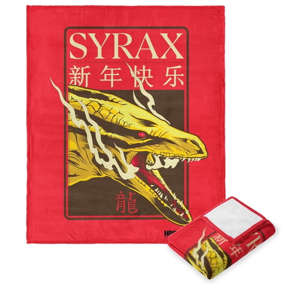 Warner Bros Game of Thrones Year of the Dragon Syrax Kids Silk Touch Throw Blanket