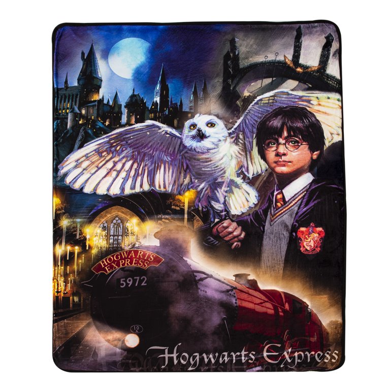 Harry Potter Hogwarts Microfibre Copripiumino Letto 135cm Warner Bros.