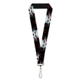 thumbnail image 1 of Warner Bros. Horror Movies Lanyard, It Chapter Two Pennywise Face Close Up Black Red Blues, Elastic, 1 of 4