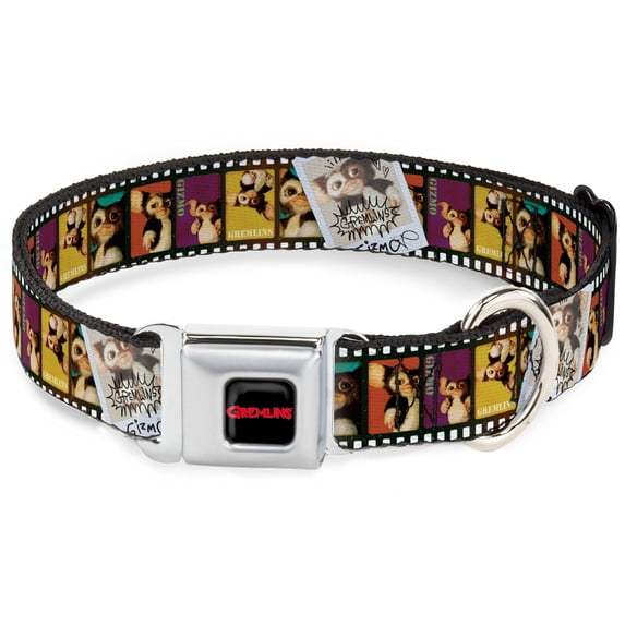 Bros Color Library Warner Bros. Horror Movies Pet Collar, Dog Collar Metal Seatbelt Buckle ...