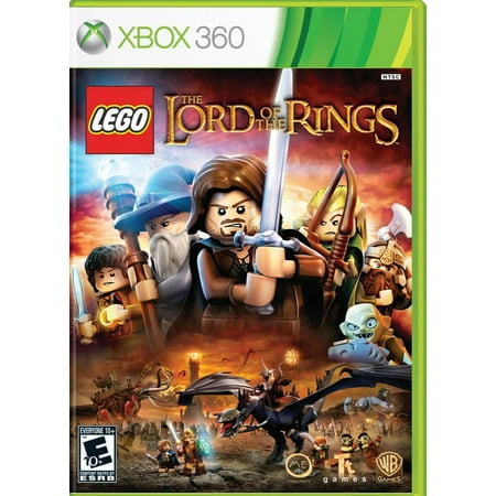 Lego Lord of the Rings w/ Wal-Mart Exclusive Bonus The Fellowship of the Ring Blu-Ray (Xbox 360)