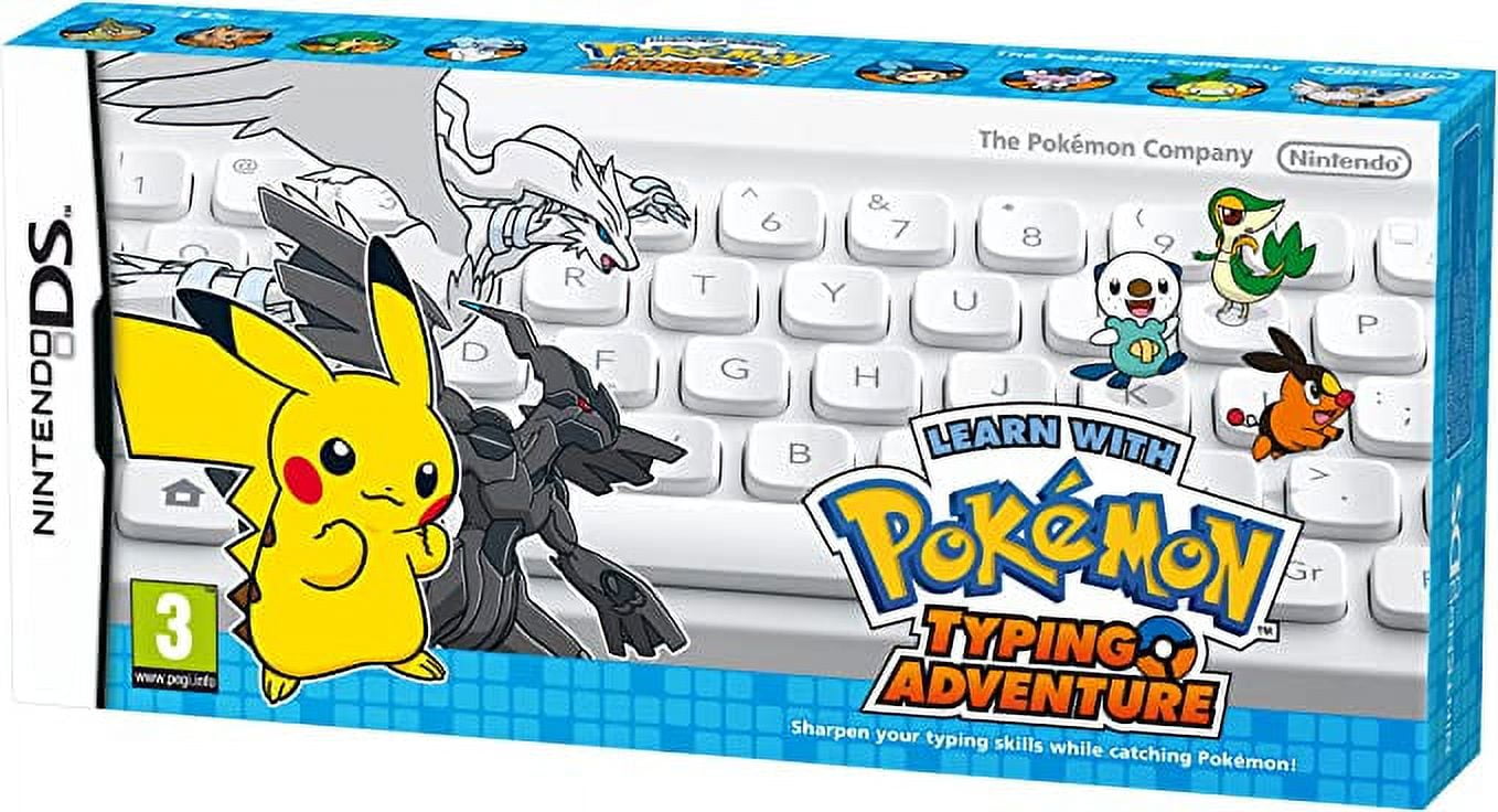Warner Bros Learn with Pokemon Typing Adventure - Nintendo DS