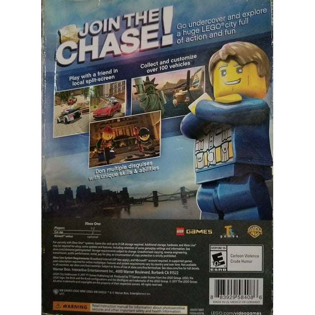 Warner Bros Lego City Undercover (Xbox One)