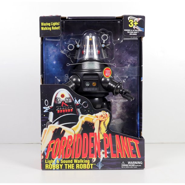 Warner Bros. Light & Sound Walking Robby The Robot - Walmart