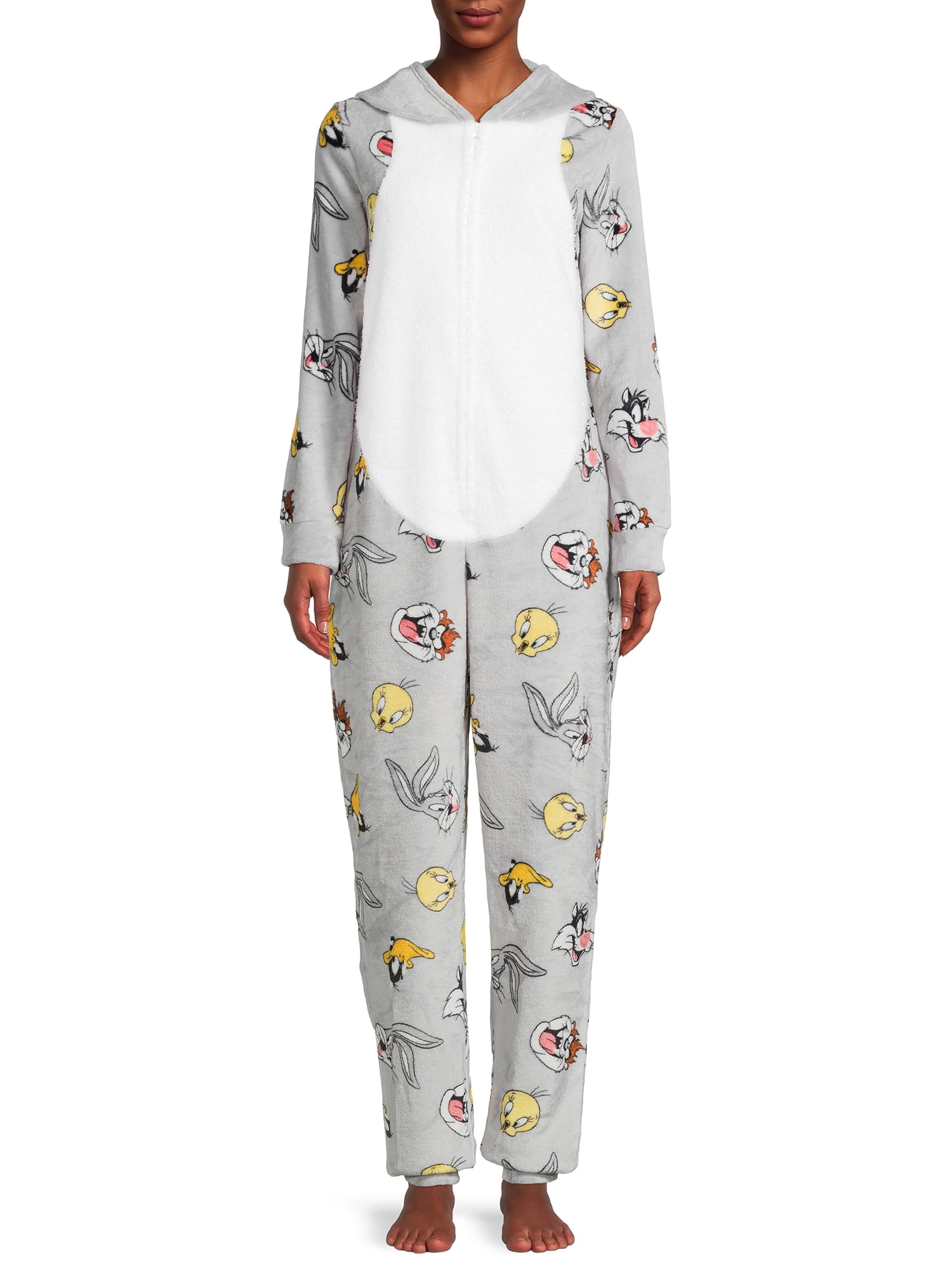 Onesie Women's Bugs Bunny Pajamas Womens Looney Tunes One
