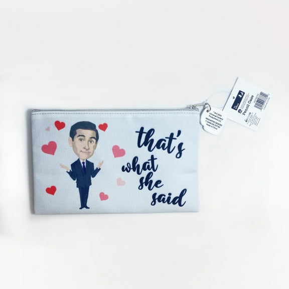 Warner Bros. NBC's The Office Valentine Pouch, 8-Inches Wide by 5-Inches High