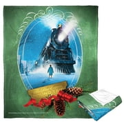 Warner Bros Polar Express Round Trip Kids Silk Touch Throw Blanket