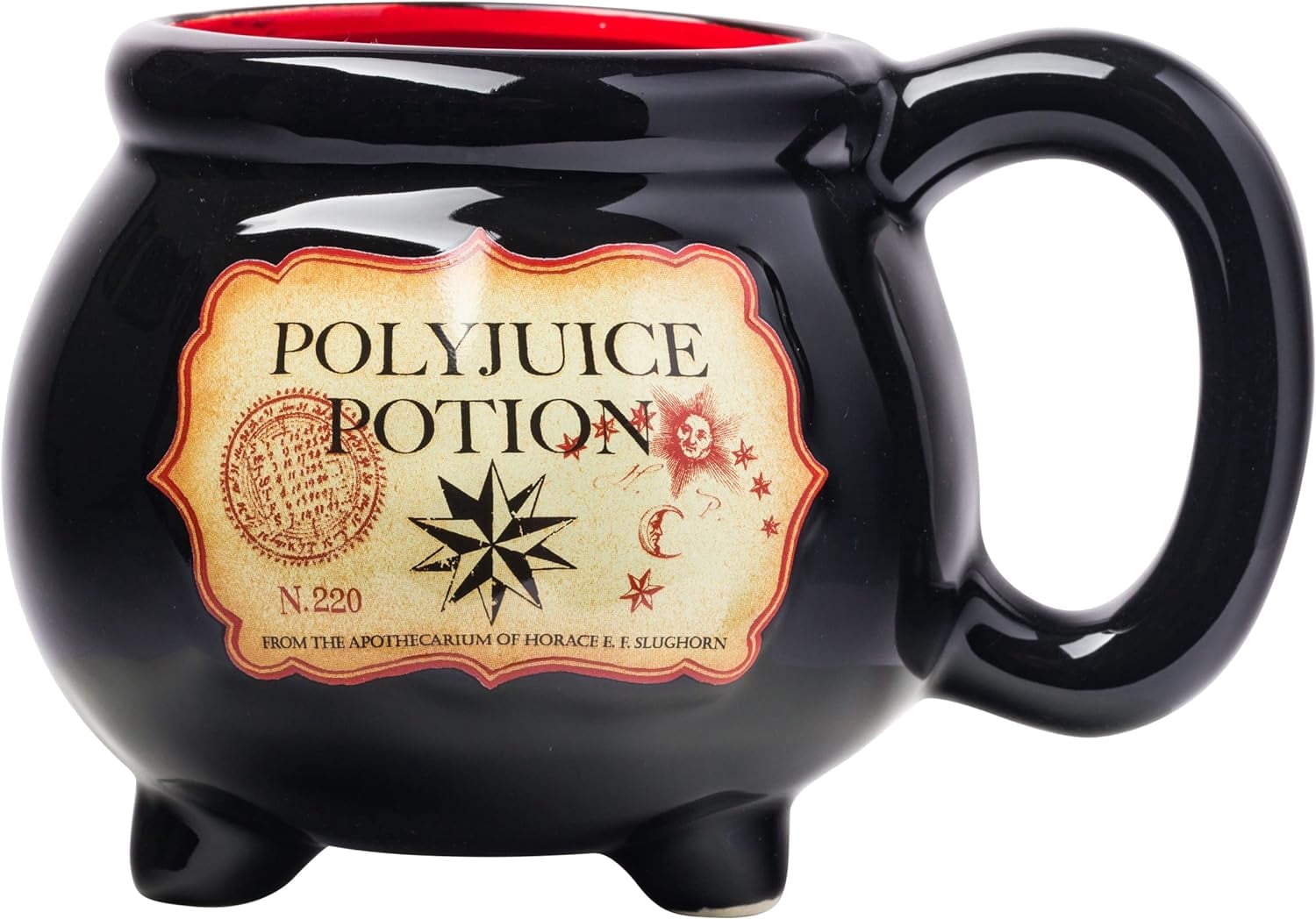 Silver Buffalo Warner Bros Harry Potter Polyjuice Potion Cauldron 3D Sculpted Ceramic Coffee Mug, 20 Ounces