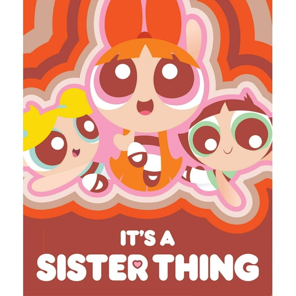 Warner Bros Powerpuff Girls It's A Sister Thing Kids Silk Touch Throw Blanket