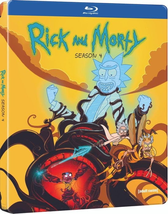 STUDIO DISTRIBUTION SERVI Warner Bros. Rick and Morty: Season 4 (Blu-ray) (Steelbook) [2019]
