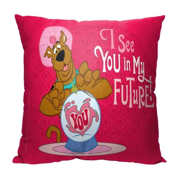 Warner Bros Scooby Doo You In My Future Kids Printed Throw Pillow
