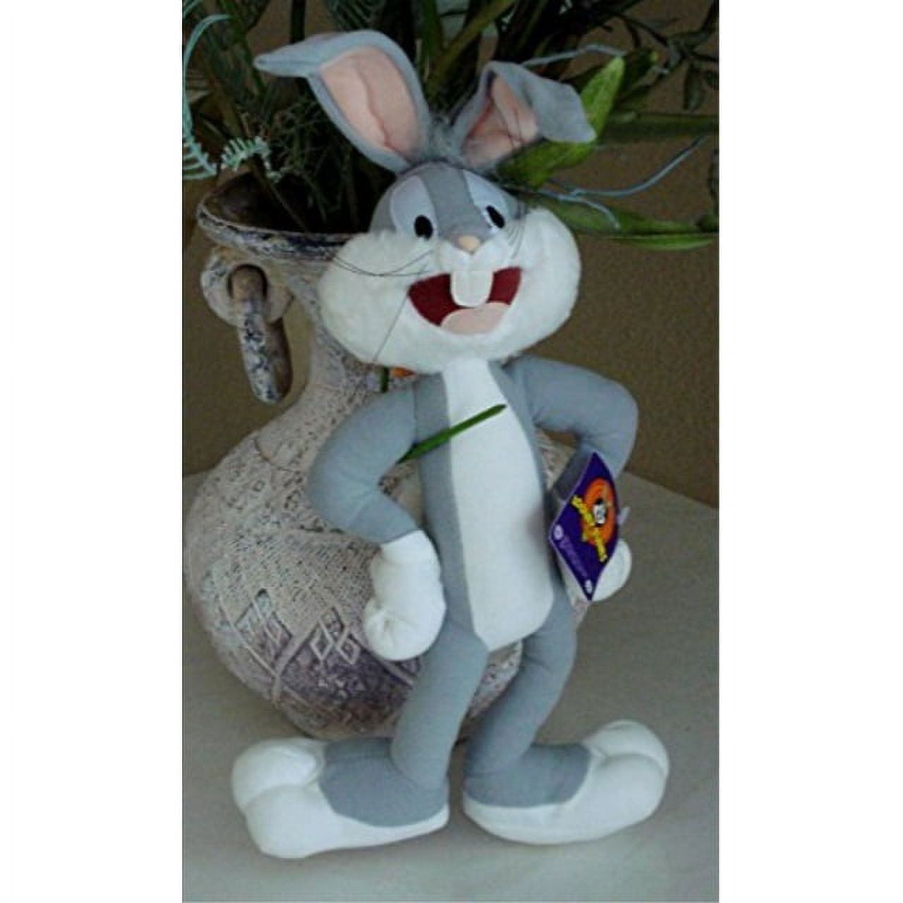 Warner Bros. Soft Bendable Ears Stuffed Animals & Plush Toys, Bugs Bunny, 15"