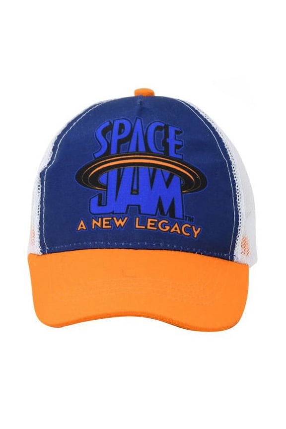 Warner Bros Space Jam 2 Hat Adjustable Baseball Cap for Kids and Adults Orange
