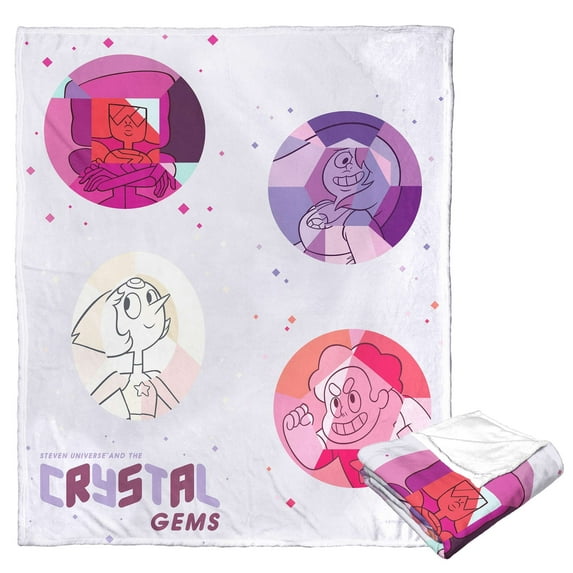 Warner Bros Steven Universe Gems Together Kids Silk Touch Throw Blanket