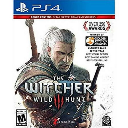 Warner Bros The Witcher 3 Wild Hunt - Play Station 4 Video Game