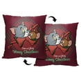 thumbnail image 1 of Warner Bros Tom And Jerry Merry Tom And Jerry Kids Printed Throw Pillow, 18 x 18 inches, 1 of 3