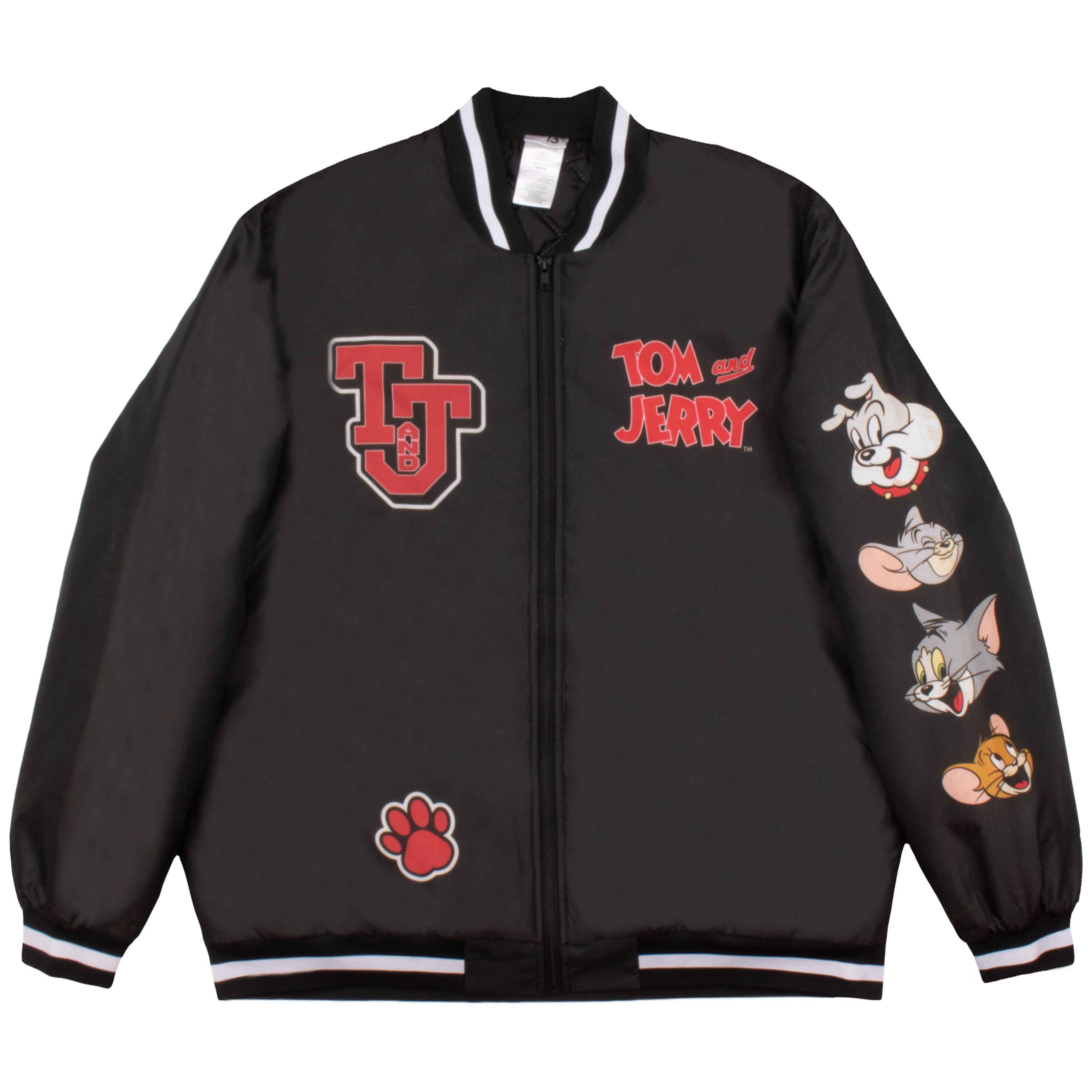 Warner Bros Tom & Jerry Varsity Jackets for Men Tom and Warner Bros Tom & Jerry Varsity Jackets for Men Tom and