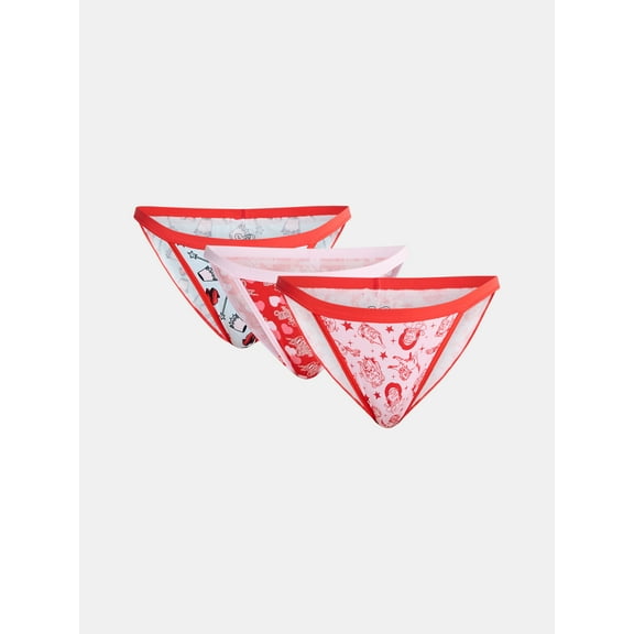 Warner Bros Wizard of Oz Women's Bikini Panties, 3-Pack, Sizes S-XXL