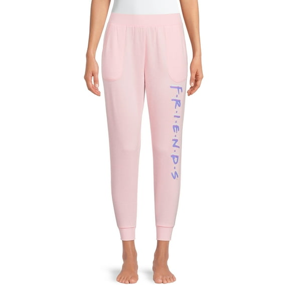 Warner Bros. Women's and Women's Plus Friends Jogger Pajama Pants