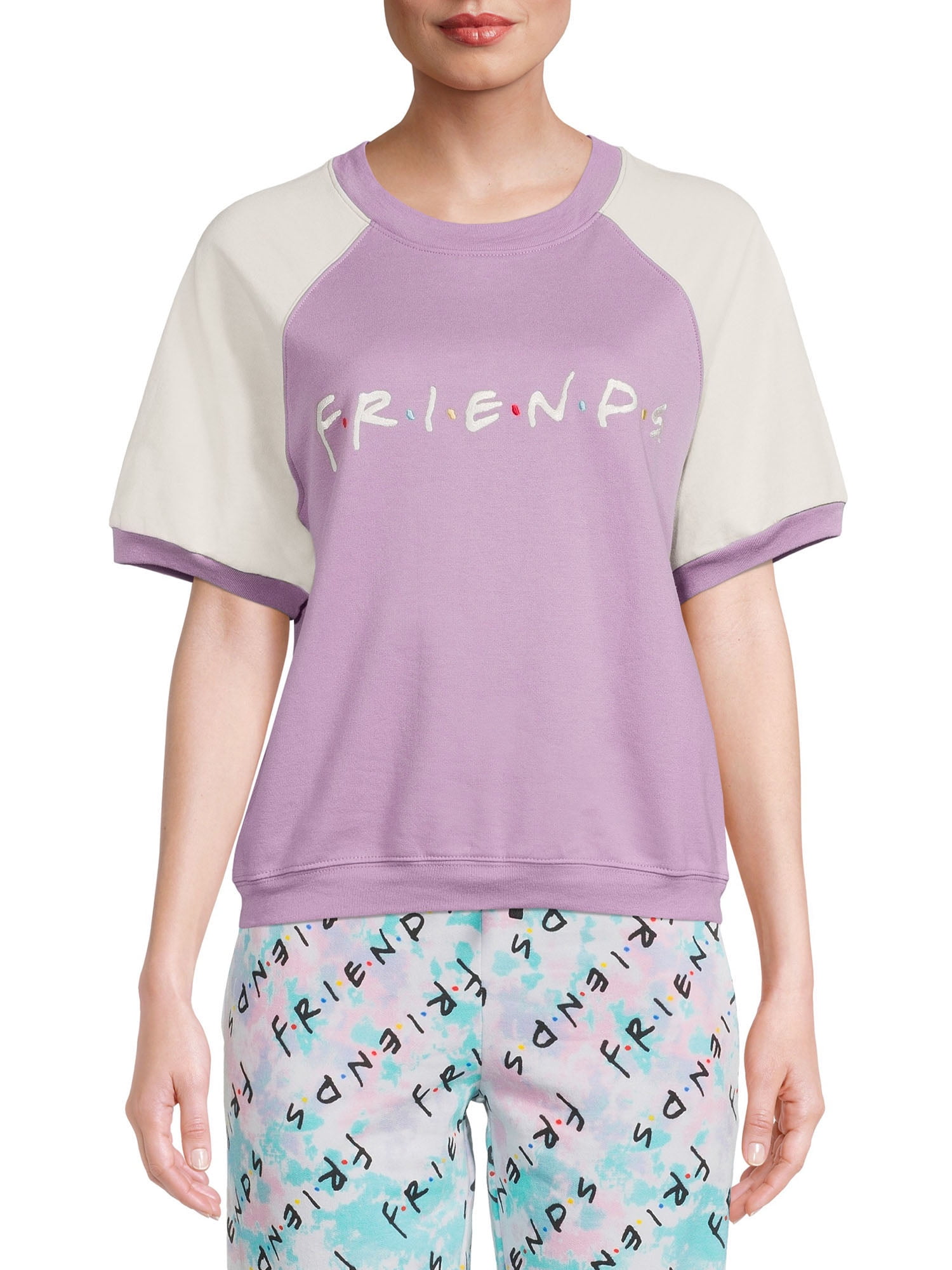Warner Bros. Women's and Women's Plus Friends Pajama Top - Walmart.com