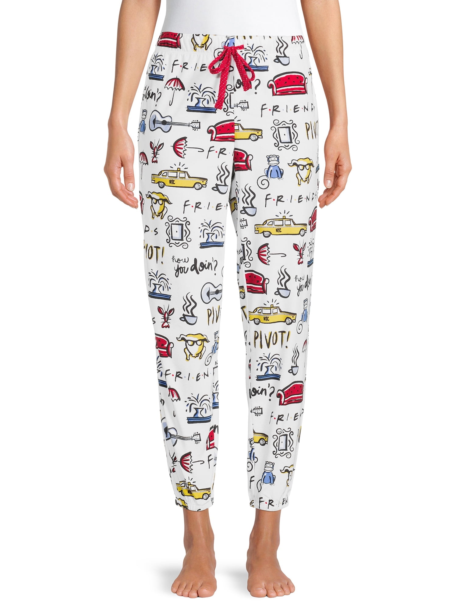 Warner Bros. Friends Plush Pants - Cozy women's Joggers - Walmart.com