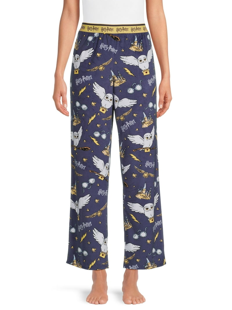 Warner Harry Potter Women's Plus Size Plush Pajama Lounge