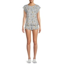 Warner Bros. Women's and Women's Plus Tom and Jerry Top and Shorts Pajama Set, 3-Piece