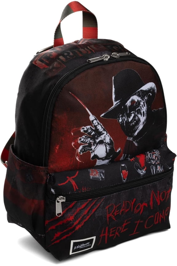 Warner Brothers A Nightmare on Elm Street Ready Or Not 13" Deluxe Nylon Mini Daypack