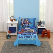 Warner Brothers Batwheels Ready to Roll 4 Piece Toddler Bed Set