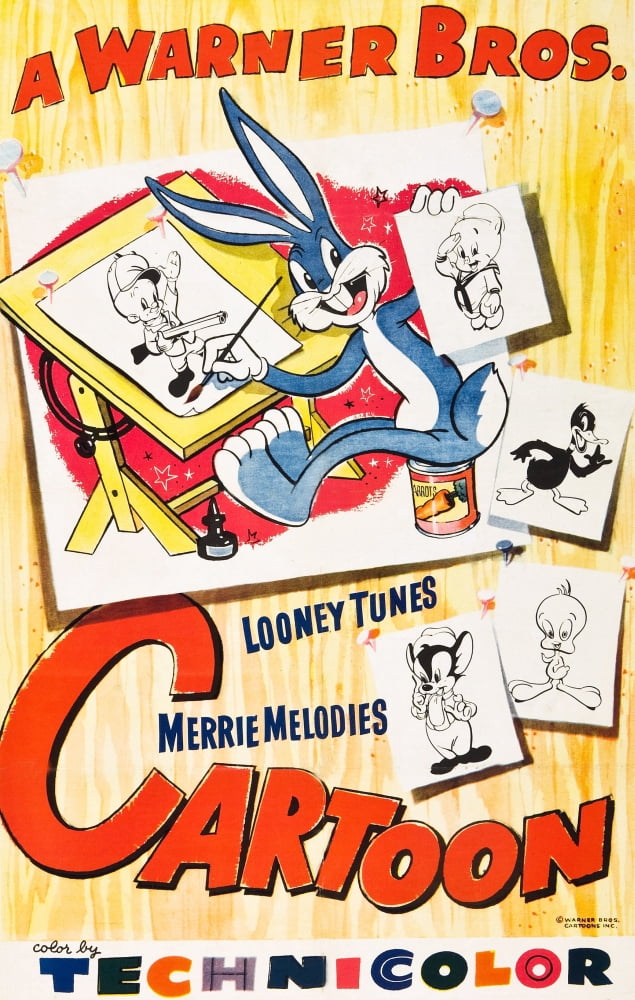 Warner Brothers Cartoon Canvas Art - (18 x 24)