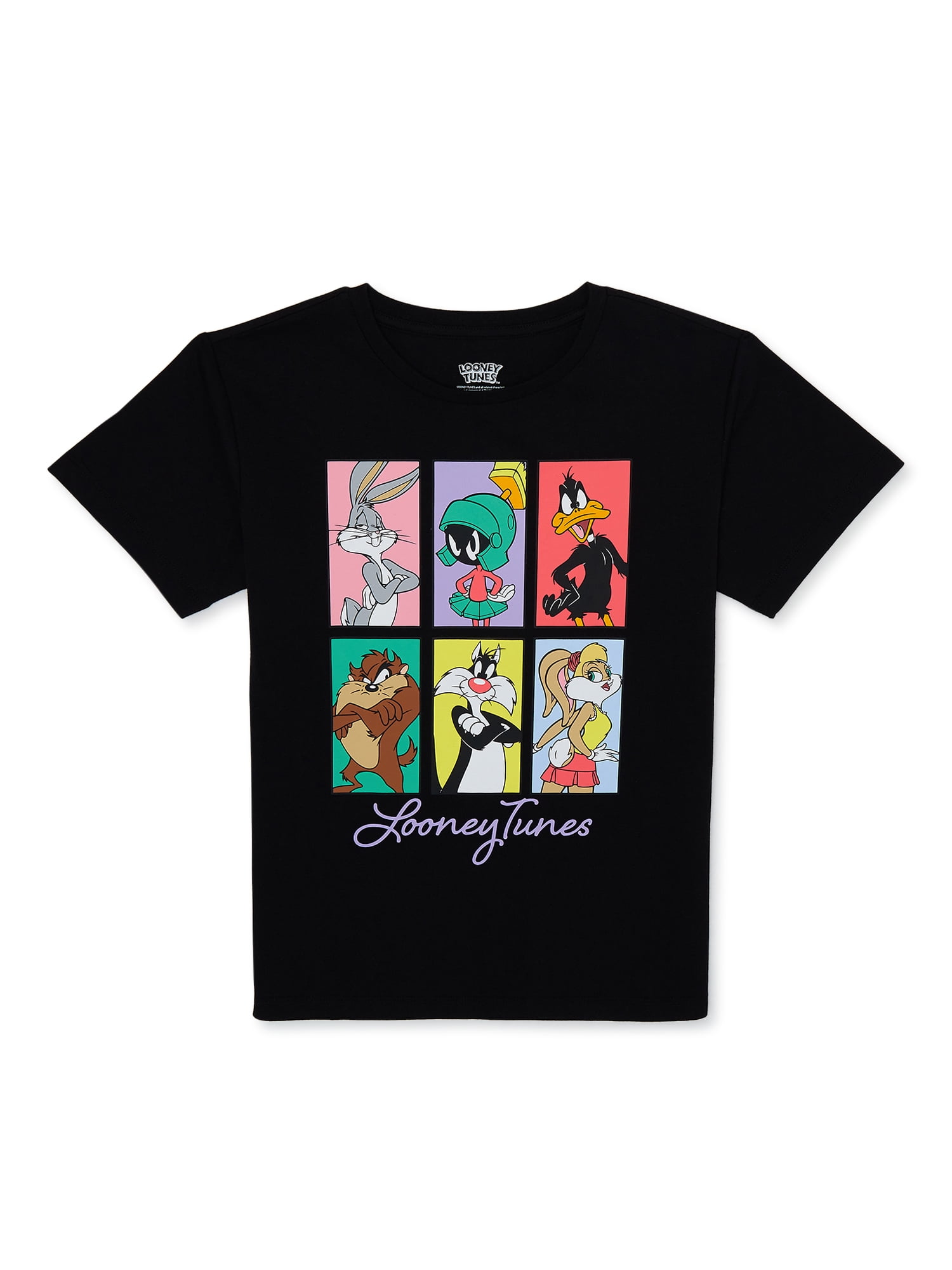 Warner Brothers Girls Looney Tunes Graphic T-Shirt, Sizes 4-18