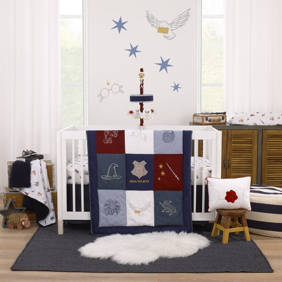 Warner Brothers Harry Potter Welcome Little Wizard 3 Piece Crib Bedding Set