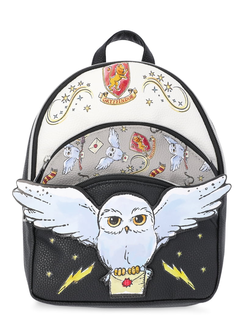 harry potter spells mini backpack - 10" Exclusive Woven Small Backpack with Front Pocket this backpack is the perfect size for your everyday essentials while still making a bold statement. Warner Bros. Harry Potter Women's